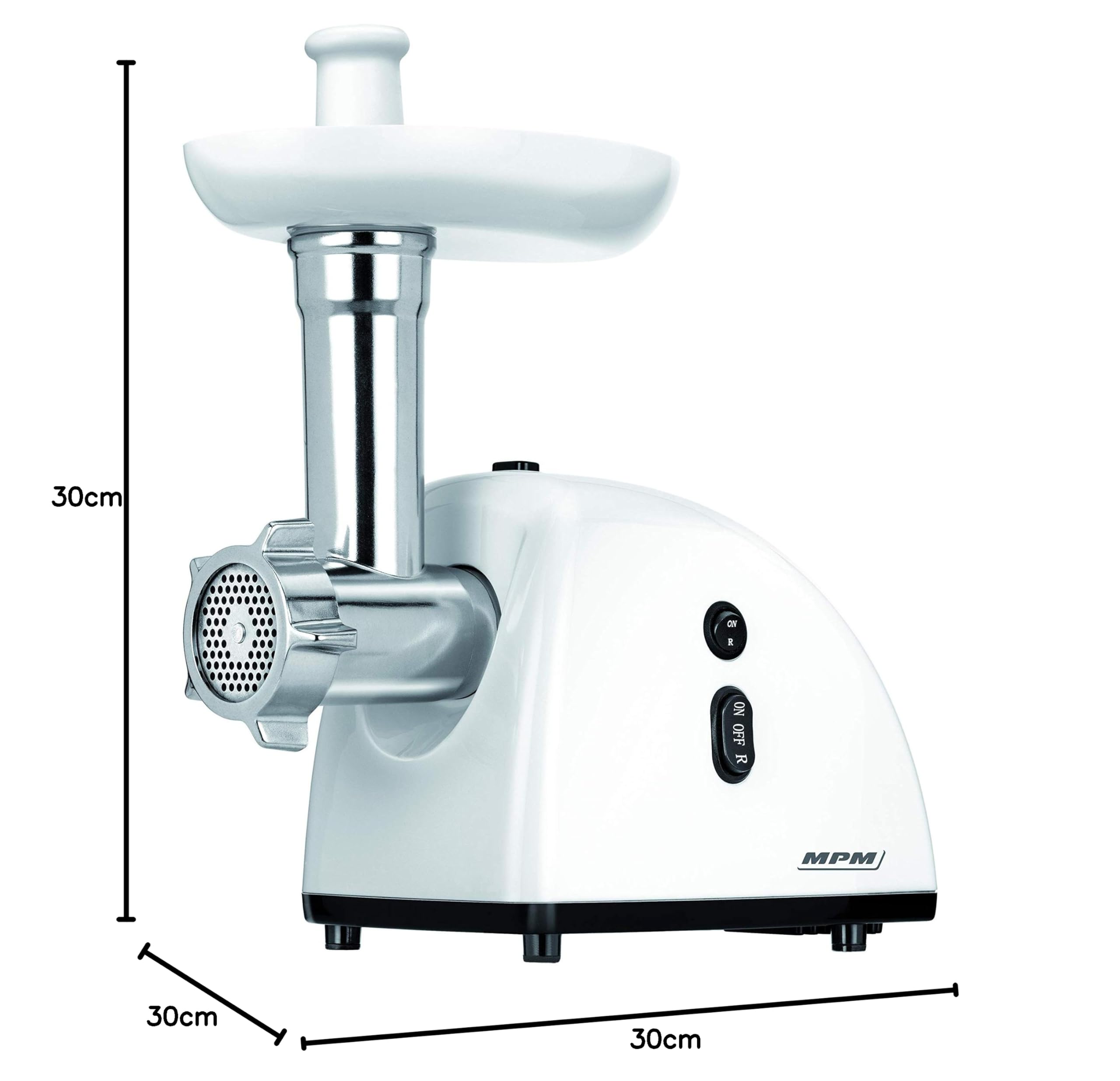 MPM MMM-05 Tritacarne Elettrico 720W 3 Dischi
