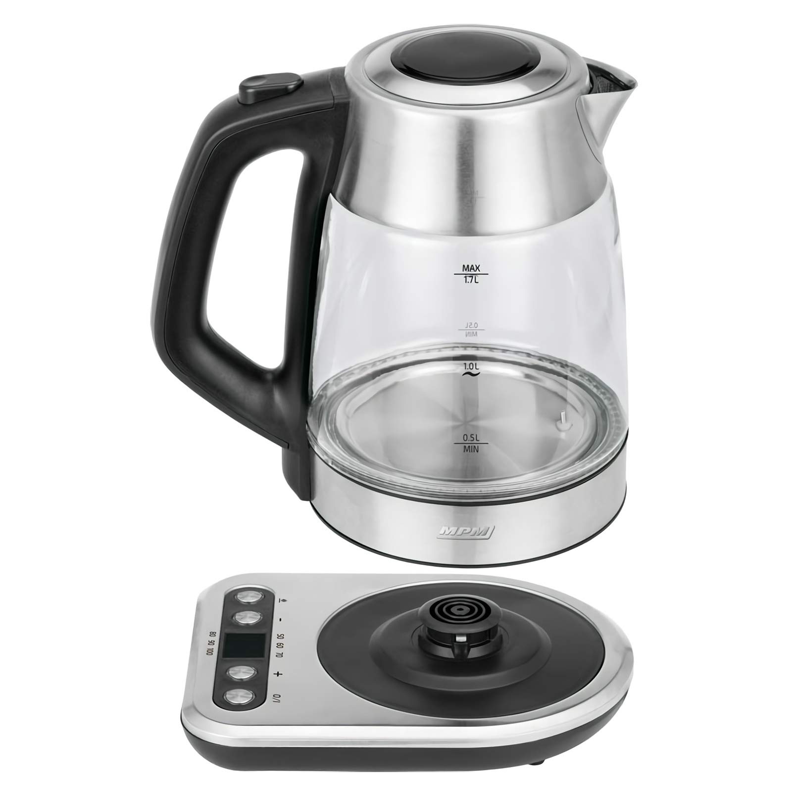MPM MCZ-97 Bollitore Vetro 1,7 L Temperatura 2200W