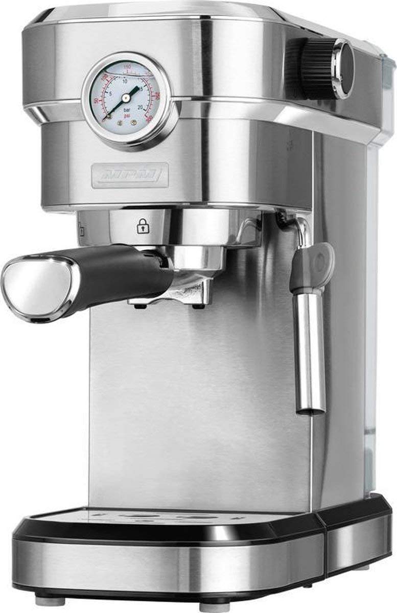 MPM MKW-08M Macchina Caffè Espresso 20 Bar Inox 1,2 L
