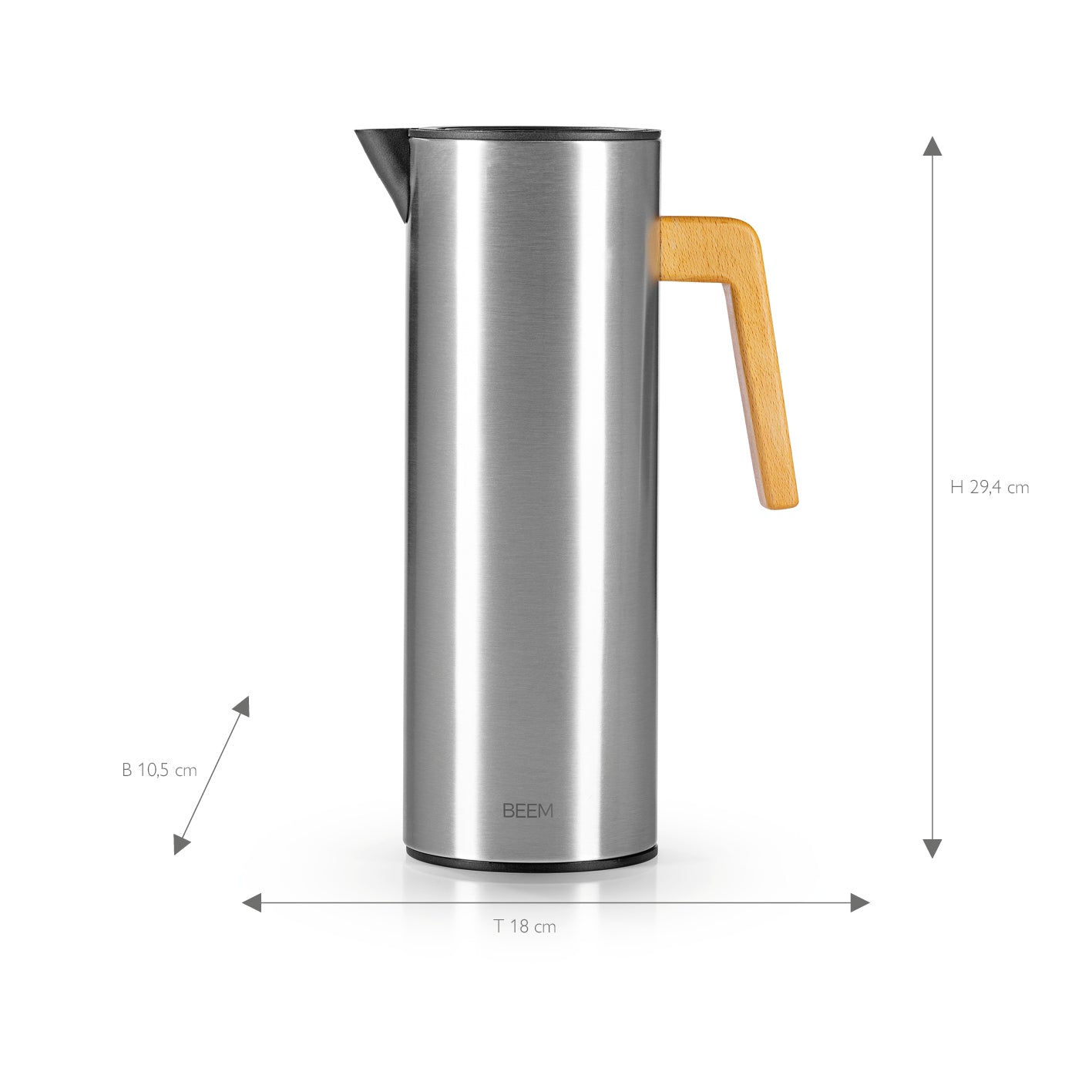Beem Zubehör caraffa termica acciaio 1 L 12 ore