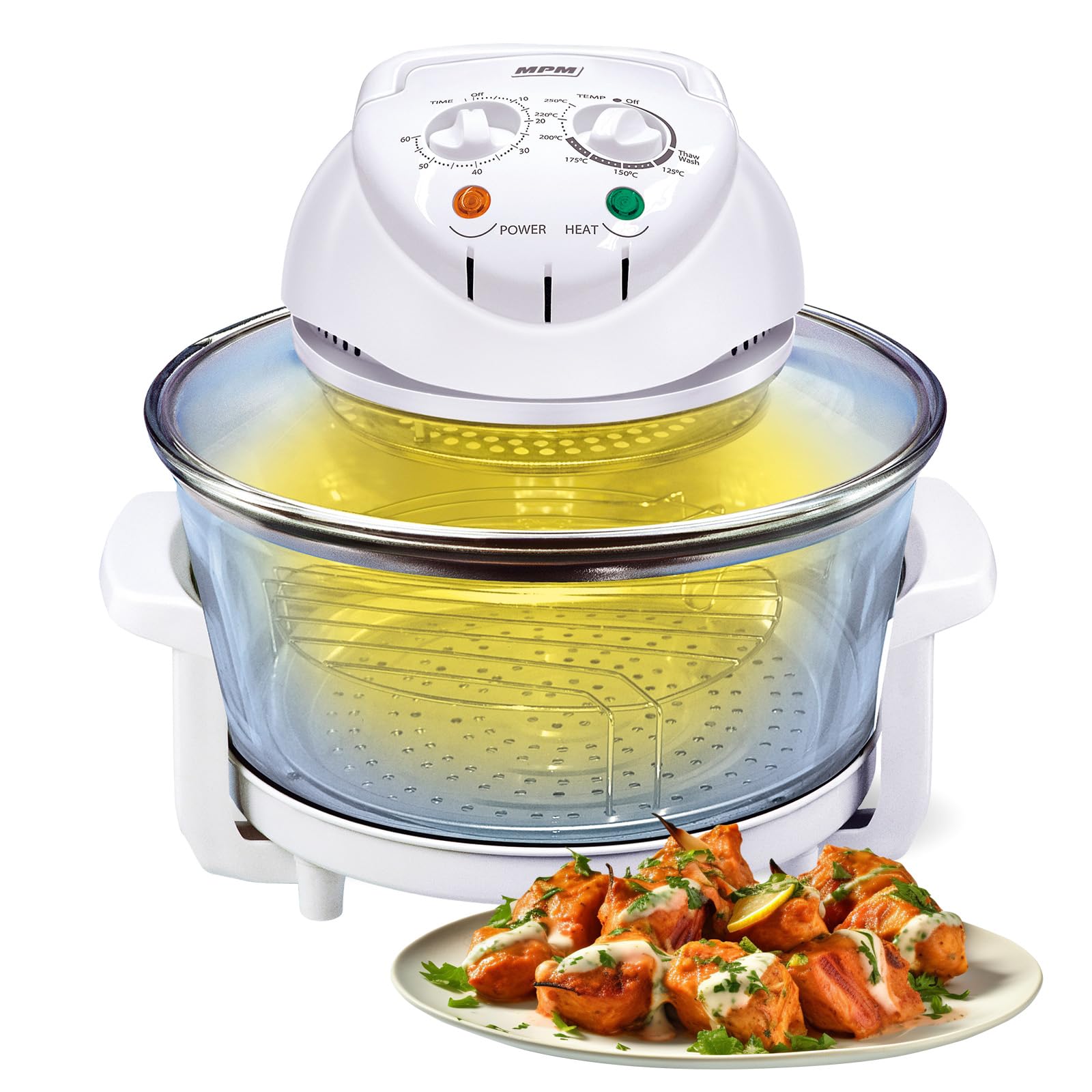 MPM MKO-01 Forno Alogeno Convezione 12 L 1400W con Timer