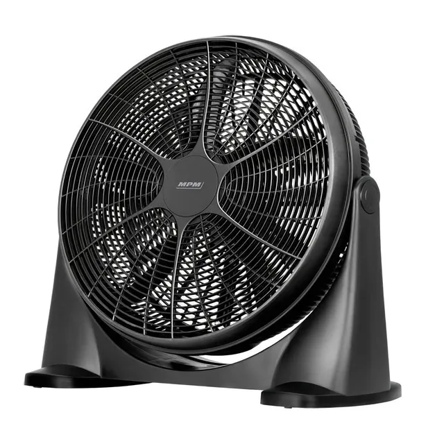 MPM MWP-18 Ventilatore da Terra 90W 53 cm Nero 3 Velocità