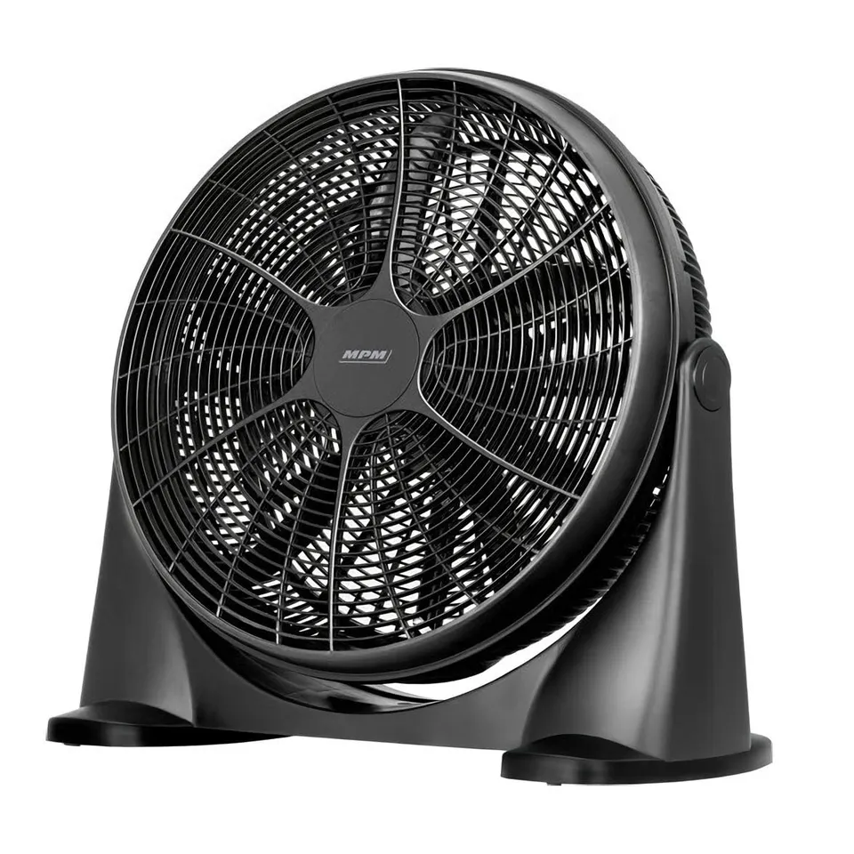 MPM MWP-18 Ventilatore da Terra 90W 53 cm Nero 3 Velocità
