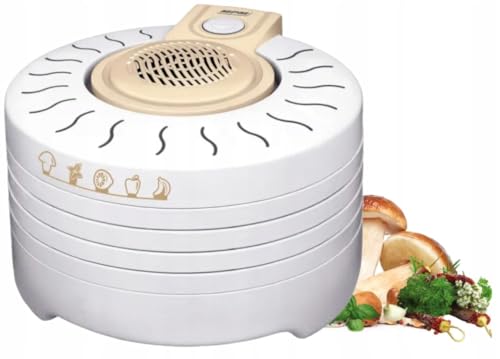 MPM MSG-03 Essiccatore Alimentare 4 Vassoi 28 cm 250W Bianco