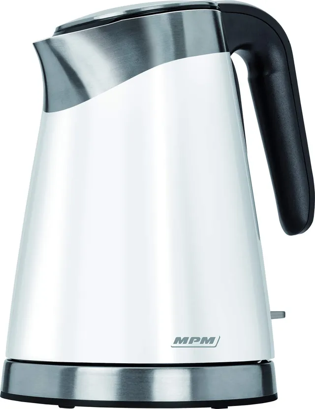 MPM MCZ-56 Bollitore elettrico 1,7 L bianco inox