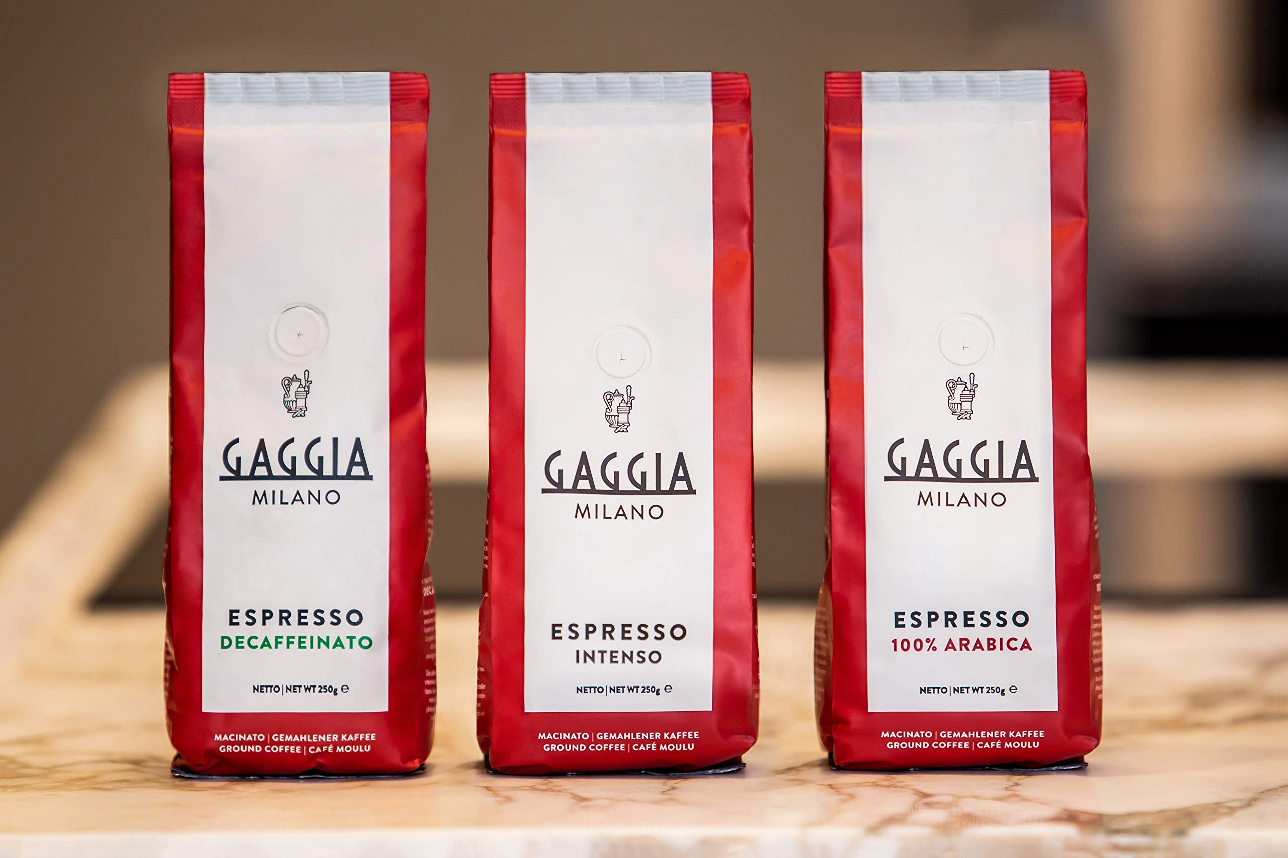 Gaggia Caffè Espresso Decaffeinato Macinato 250g