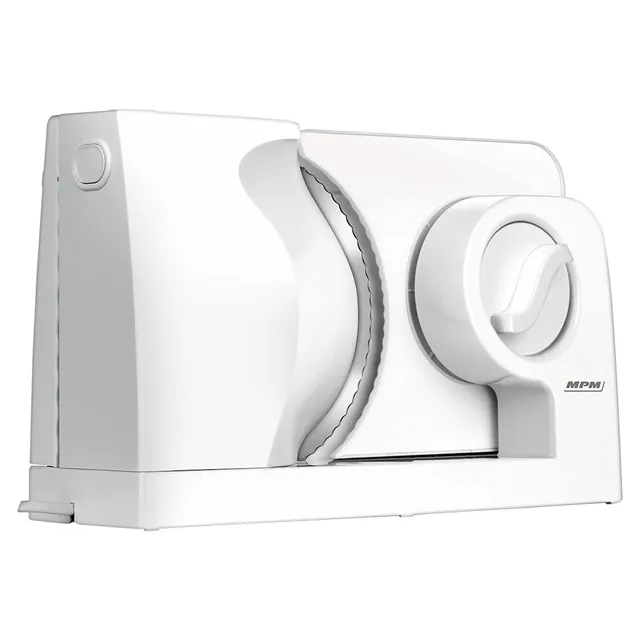 MPM MKR-05 affettatrice bianca 150W lama 17 cm 15 mm