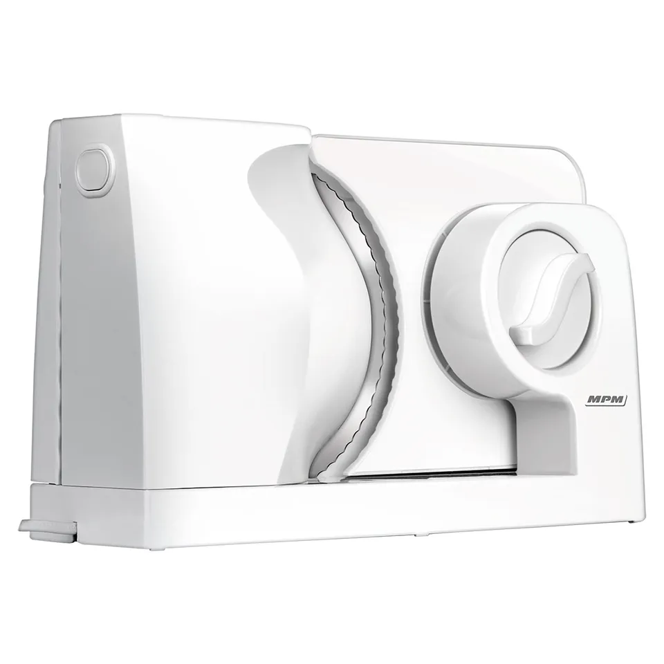 MPM MKR-05 affettatrice bianca 150W lama 17 cm 15 mm
