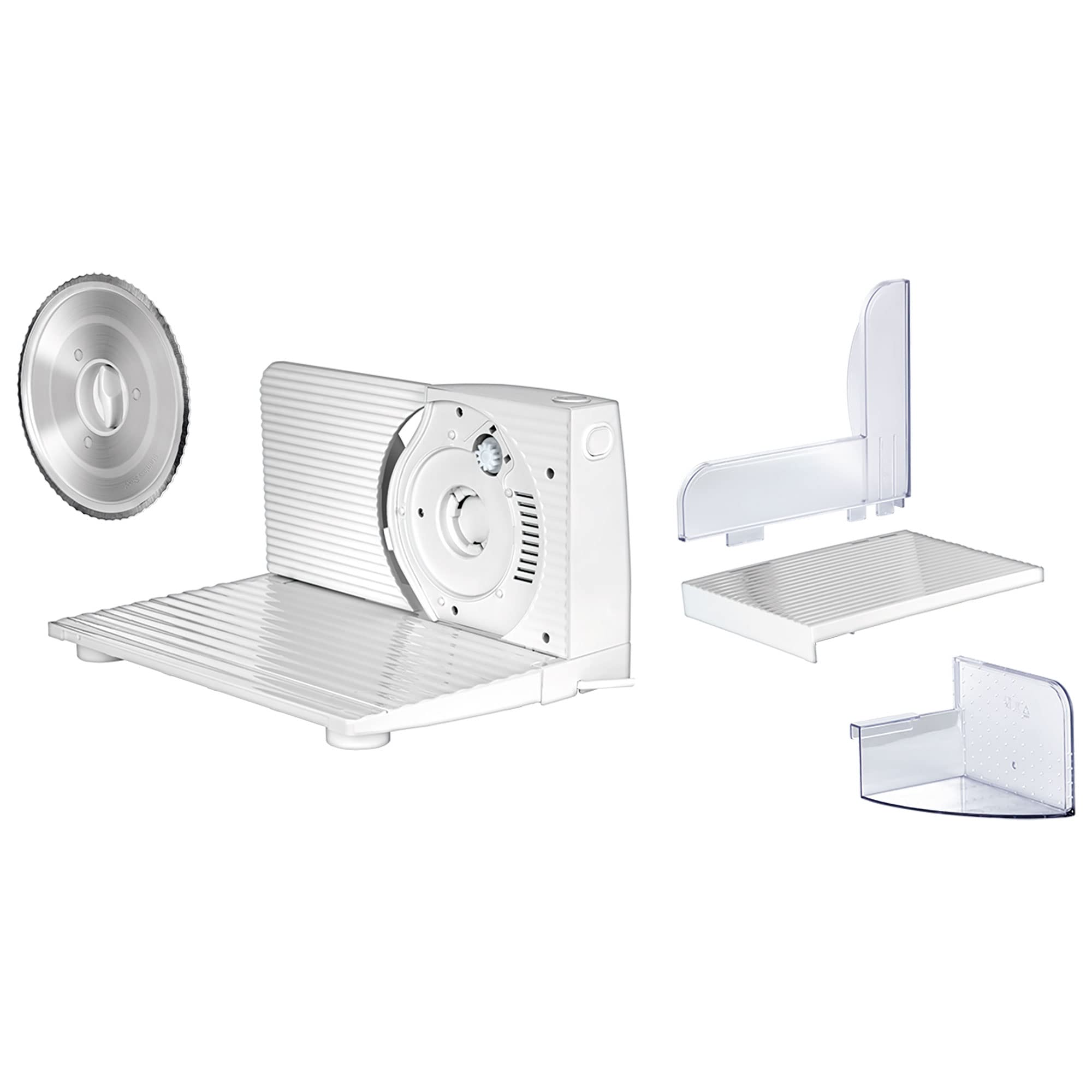 MPM MKR-05 affettatrice bianca 150W lama 17 cm 15 mm