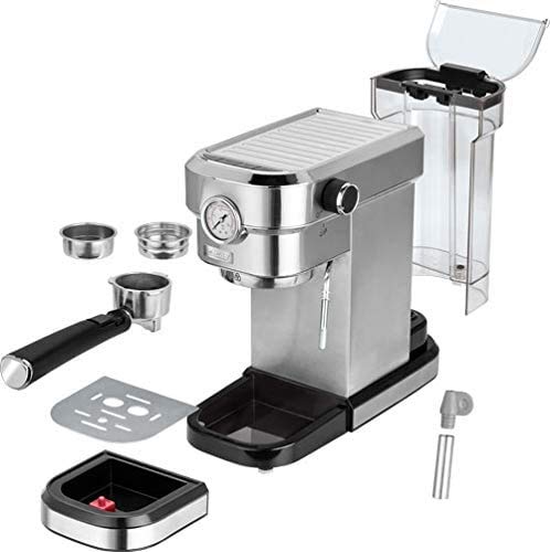 MPM MKW-08M Macchina Caffè Espresso 20 Bar Inox 1,2 L