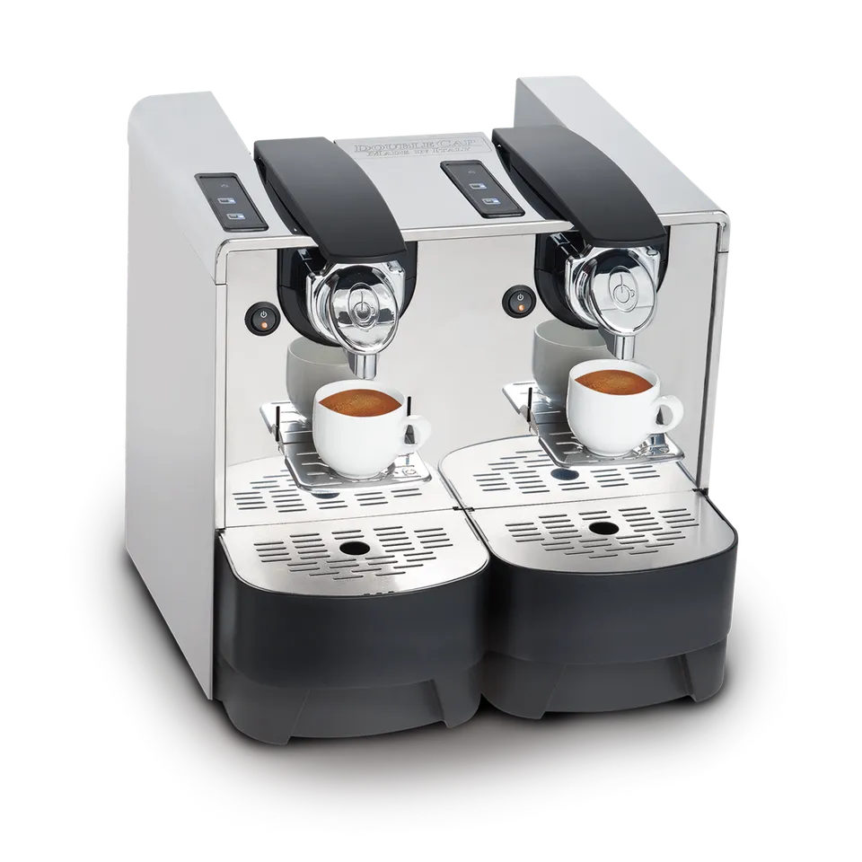 Capitani Double Cap macchina caffè capsule inox 3 L