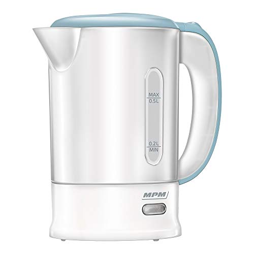 MPM MCZ-88 bollitore viaggio 0,5 L bianco 1100 W 2 tazze