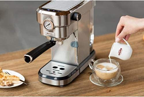 MPM MKW-08M Macchina Caffè Espresso 20 Bar Inox 1,2 L