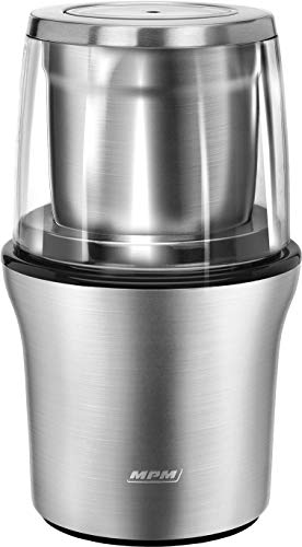 MPM MMK-06M Macinacaffè Elettrico 2x70g Acciaio 200W