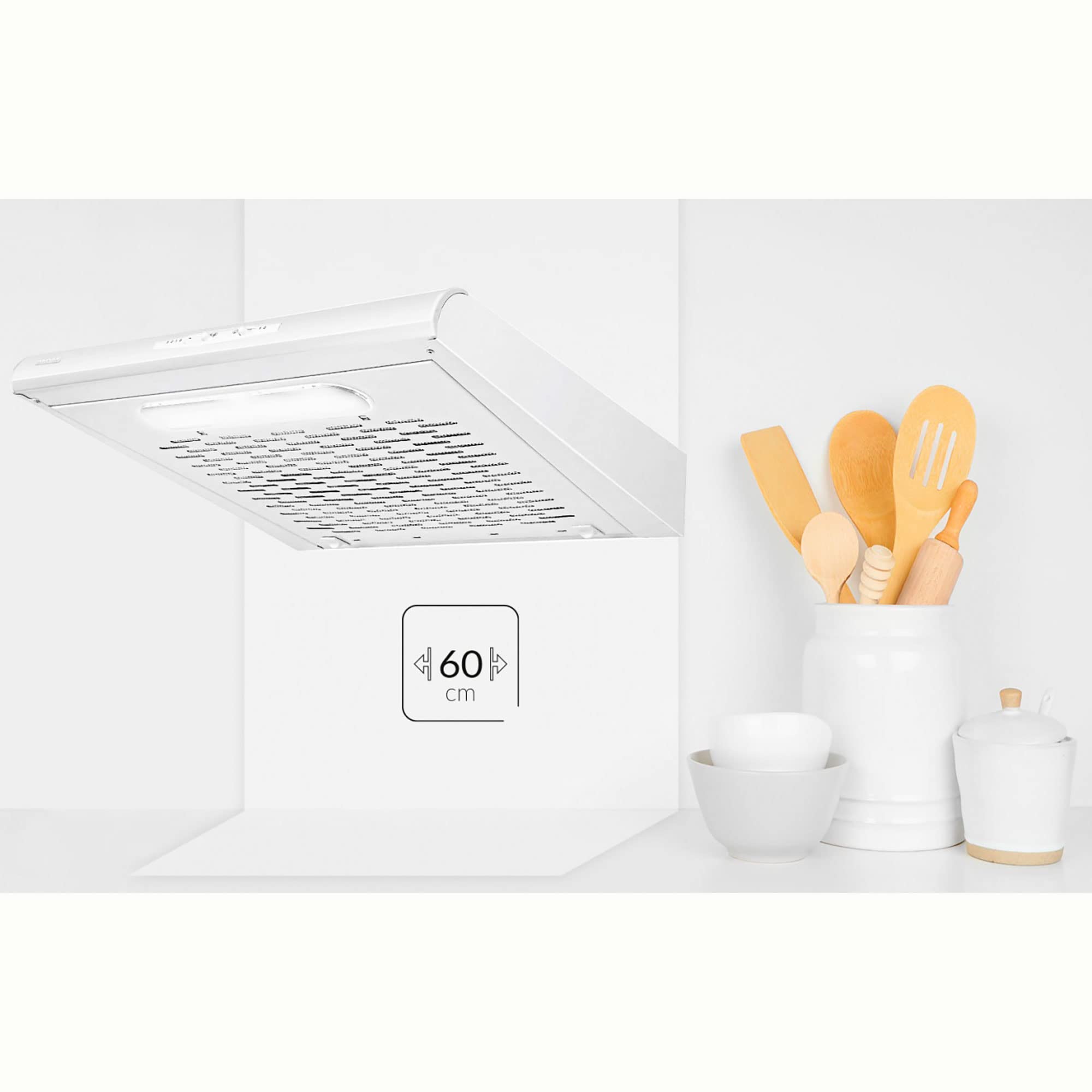MPM Hoods 51-PX-68 cappa 50 cm bianca 175 m3/h