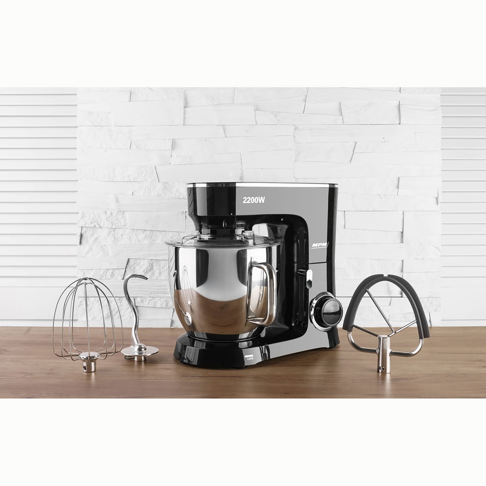 MPM MRK-19B planetaria 6,5 L 2200W 6 velocità nera