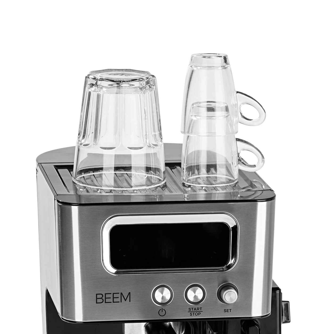 Beem Espresso-Latte Macchina Caffè 15 bar con Latte 1,4 L