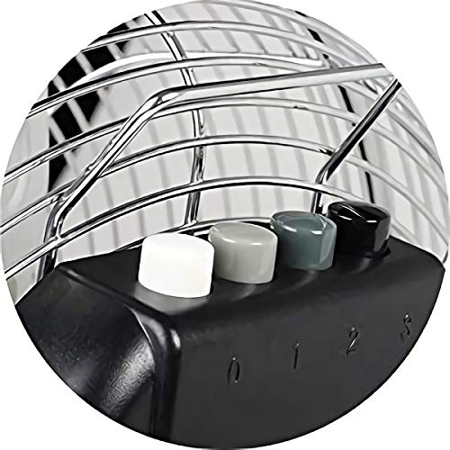 MPM MWP-04 ventilatore pavimento 35cm metallo 60W