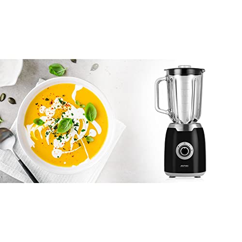 MPM MBL-31 Frullatore Vetro 1,5 L 350W Tritaghiaccio