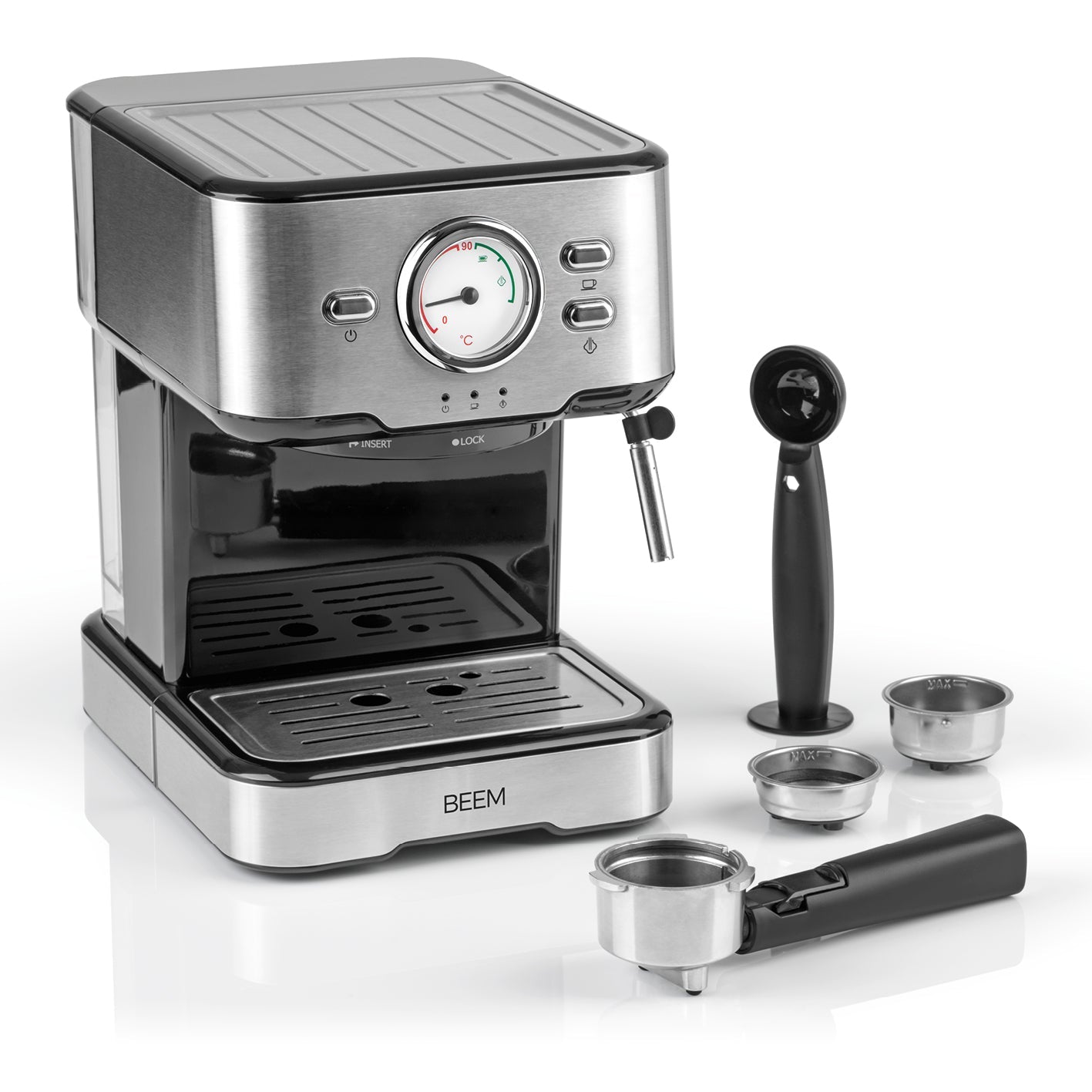 Beem Espresso-Select macchina espresso portafiltro 15 bar 1,5 L