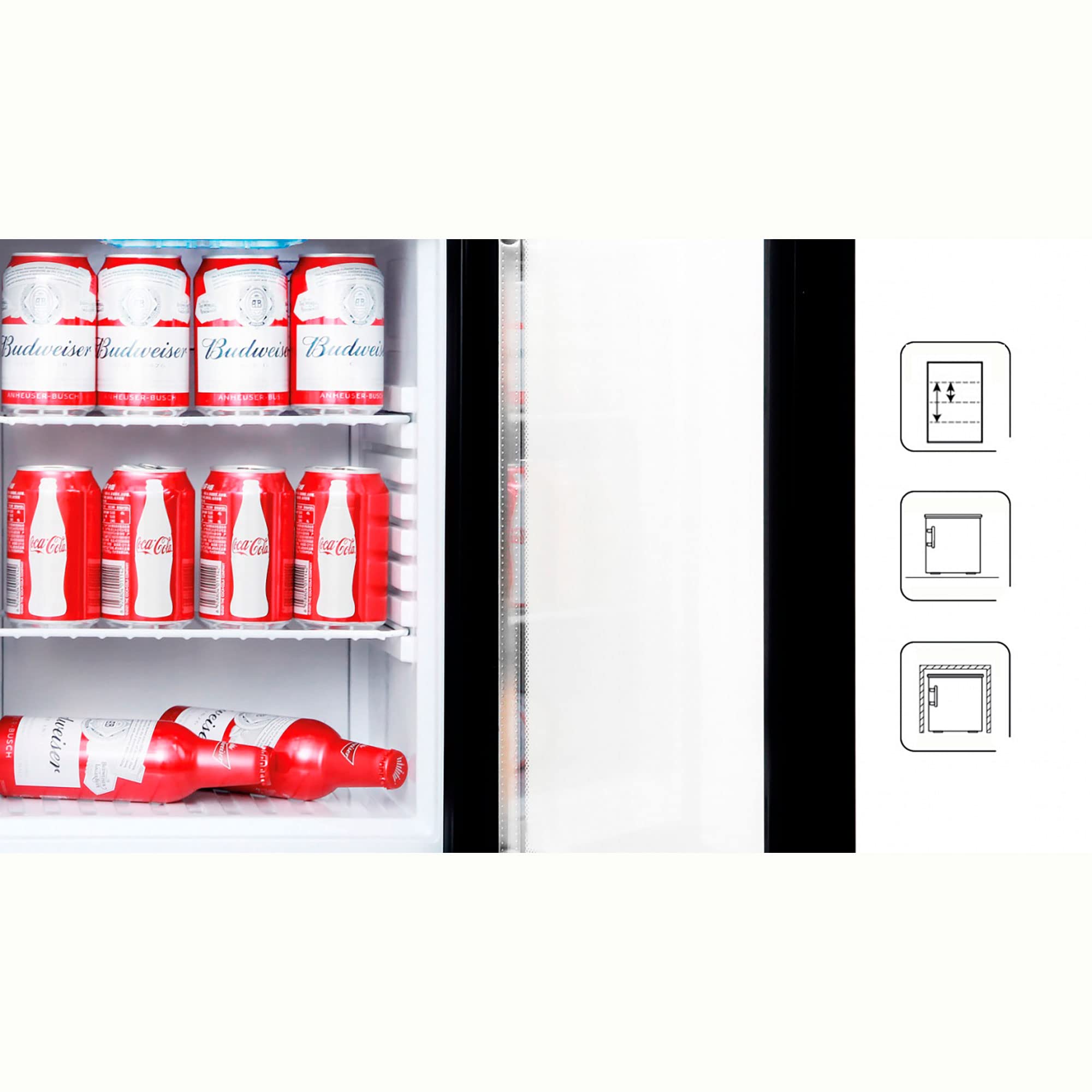 MPM 35-MBV-07 minifrigo 34 L nero termoelettrico
