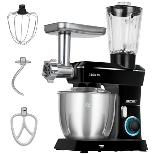 MPM MRK-24 Robot Planetaria 4,5L 1400W Tritacarne
