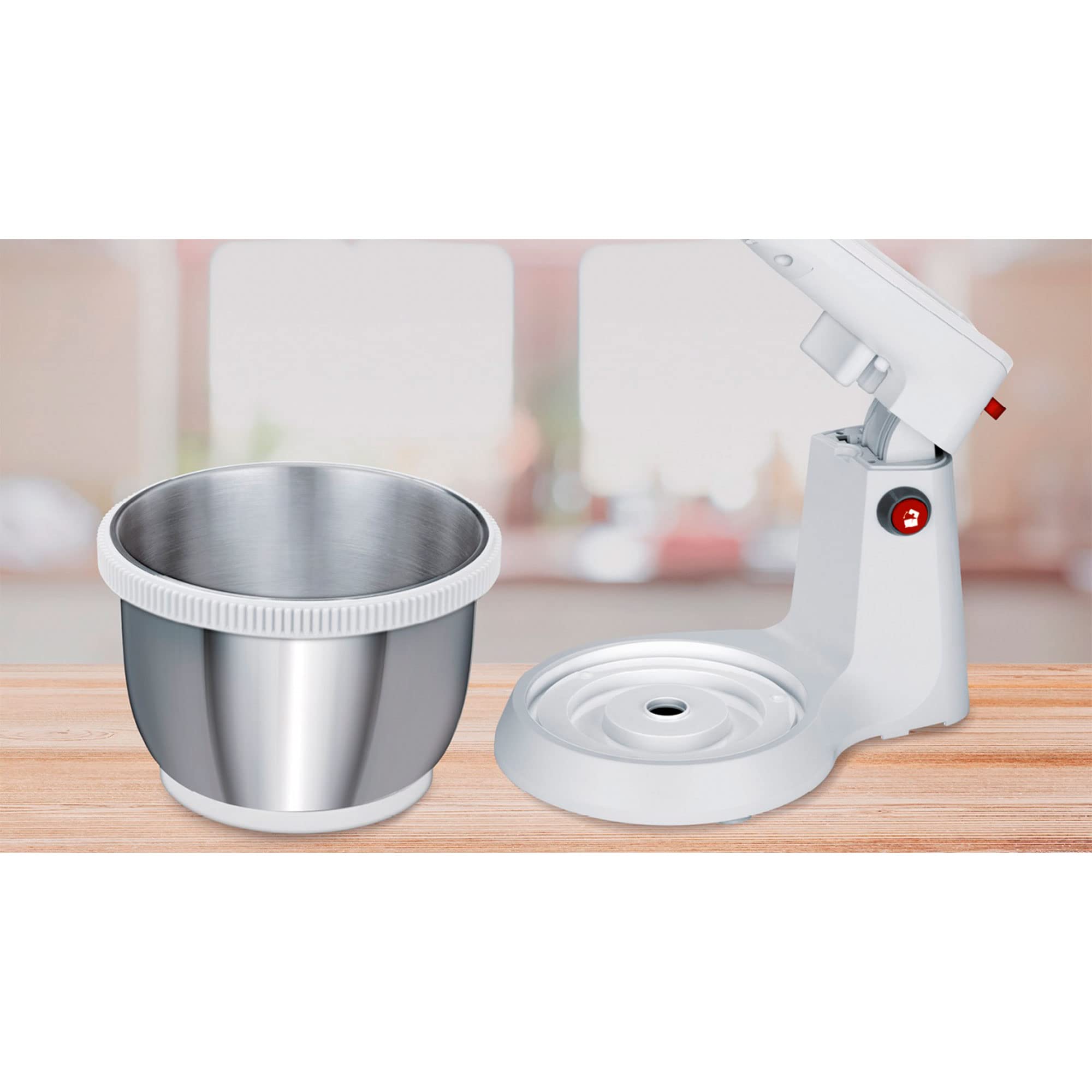MPM MMR-21Z Sbattitore con Ciotola 3,5 L 400W Bianco