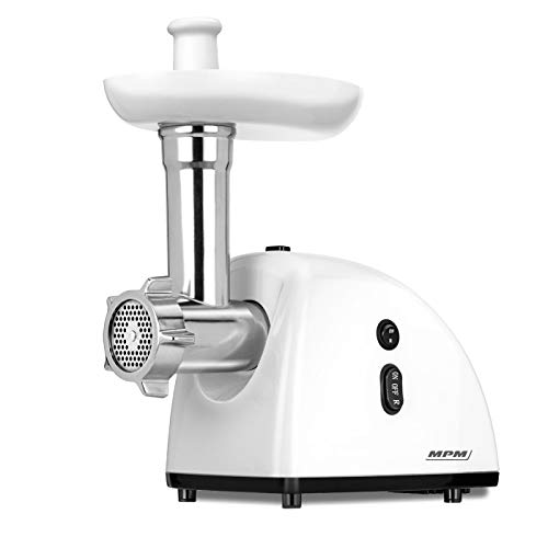MPM MMM-06 Tritacarne Elettrico 720W con 3 Dischi Inox