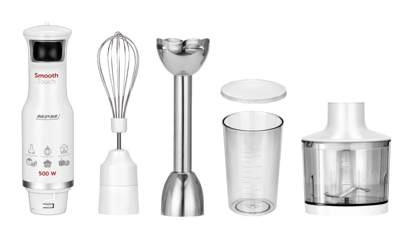 MPM MBL-28 frullatore immersione 3 in 1 500W