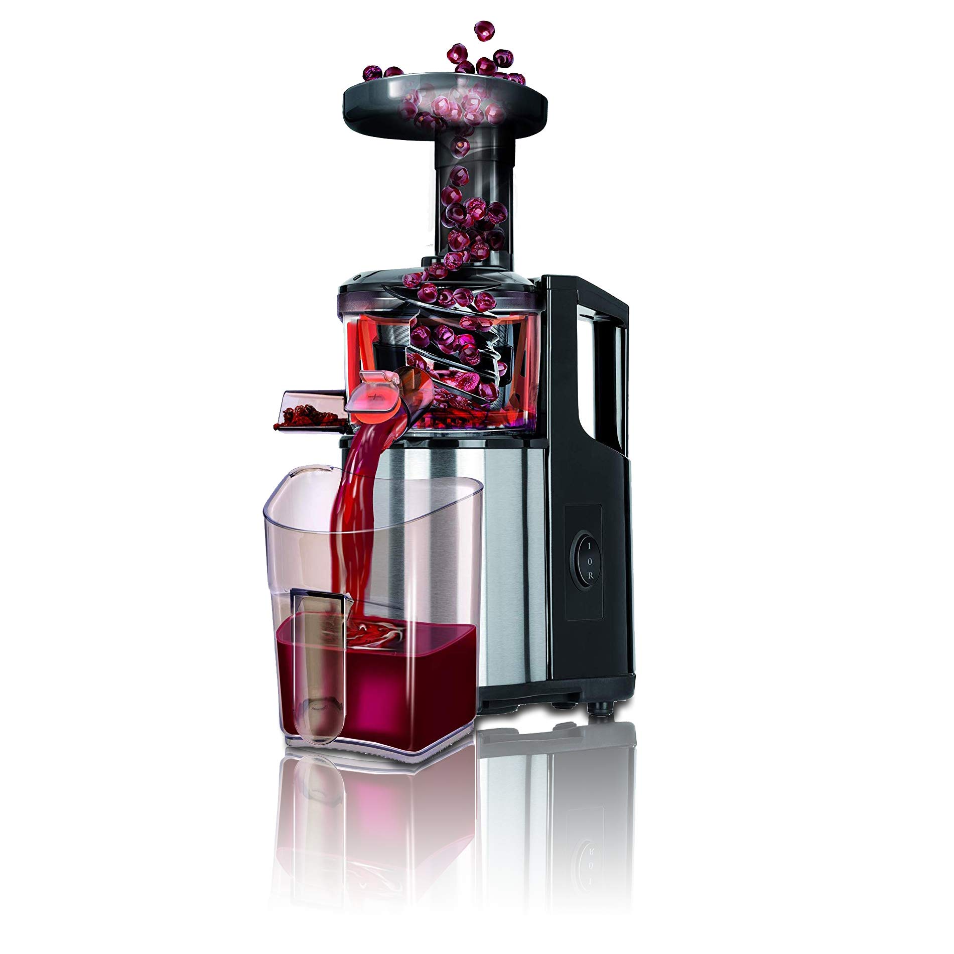 MPM MSO-12M estrattore succo freddo 60 RPM 150 W inox