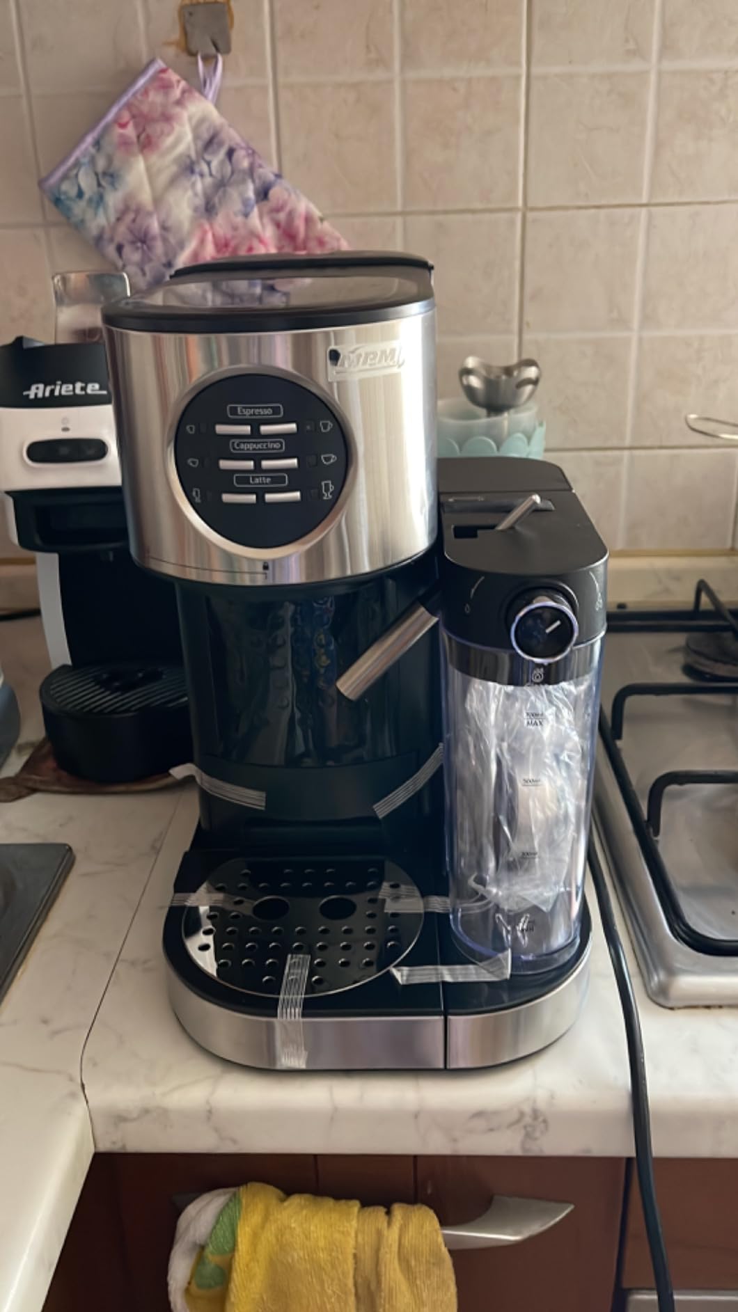 MPM MKW-07M macchina caffè espresso 15 bar 1,2 L