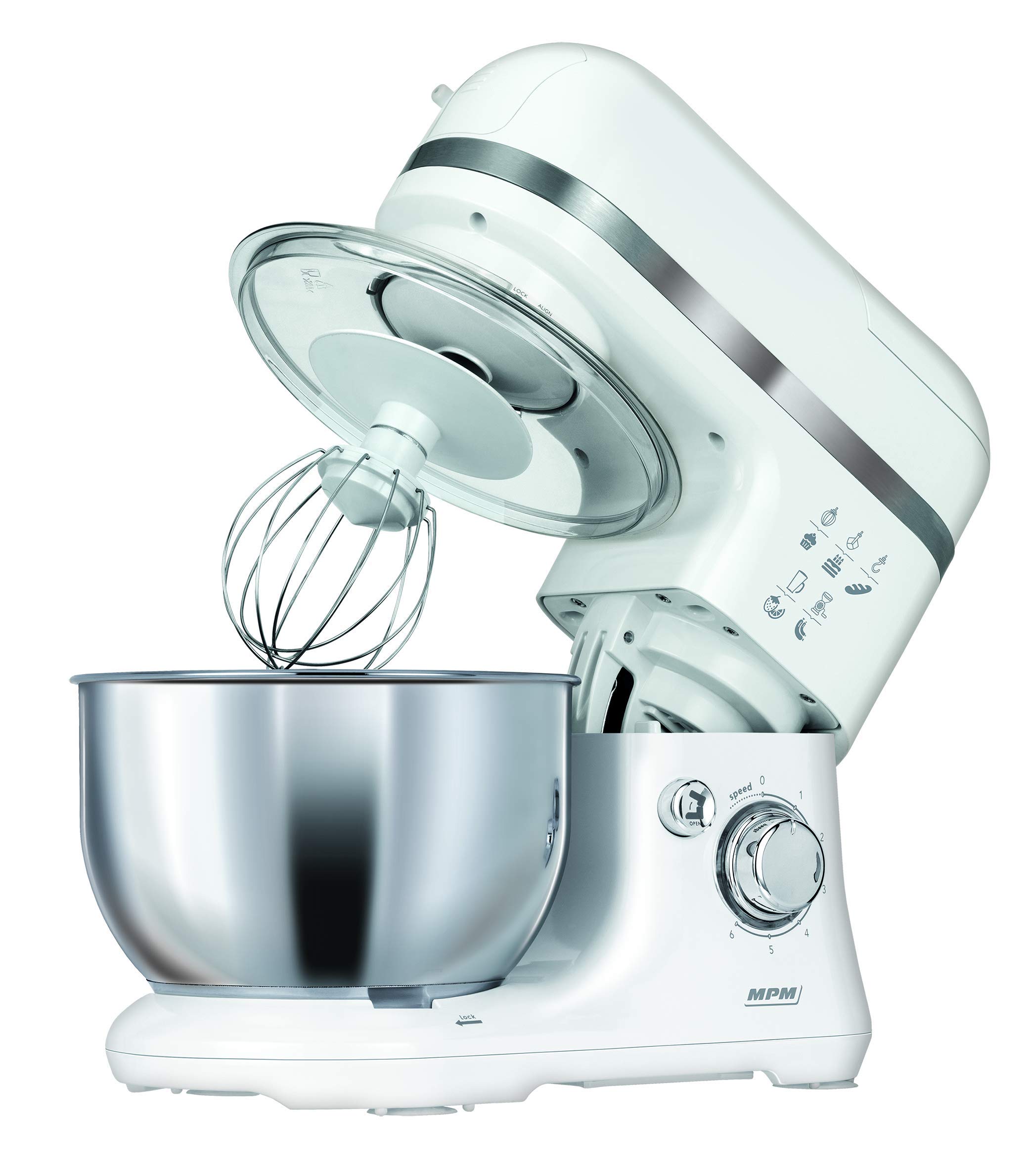 MPM MRK-15 Robot da Cucina 3 in 1 1200W con Tritacarne
