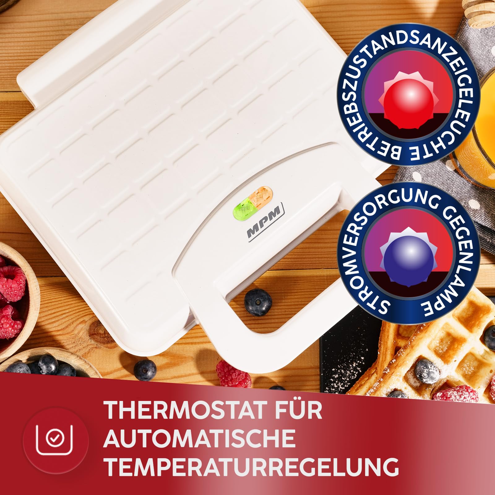 MPM MMR-12 impastatrice planetaria 4,2L 1000W bianco