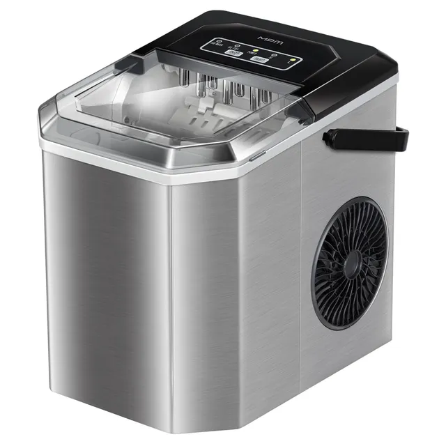 MPM Macchina Ghiaccio 12kg/24h Argento 1,2L 150W