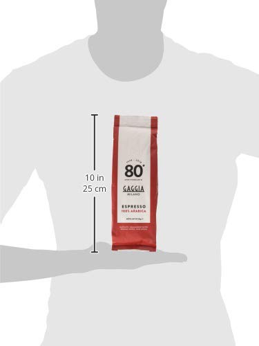 Gaggia Caffè Macinato Espresso 100% Arabica 250 g Tostatura Chiara