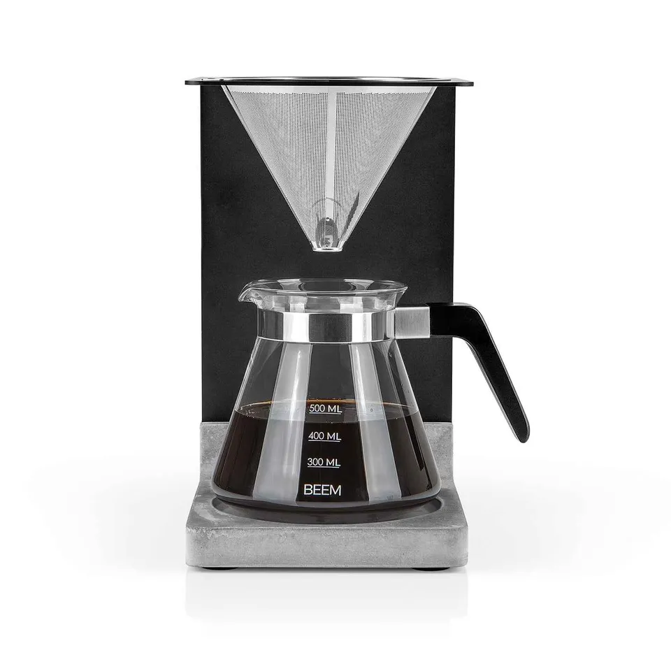 Beem Pour Over set caffettiera 0,5 L 4 tazze base cemento