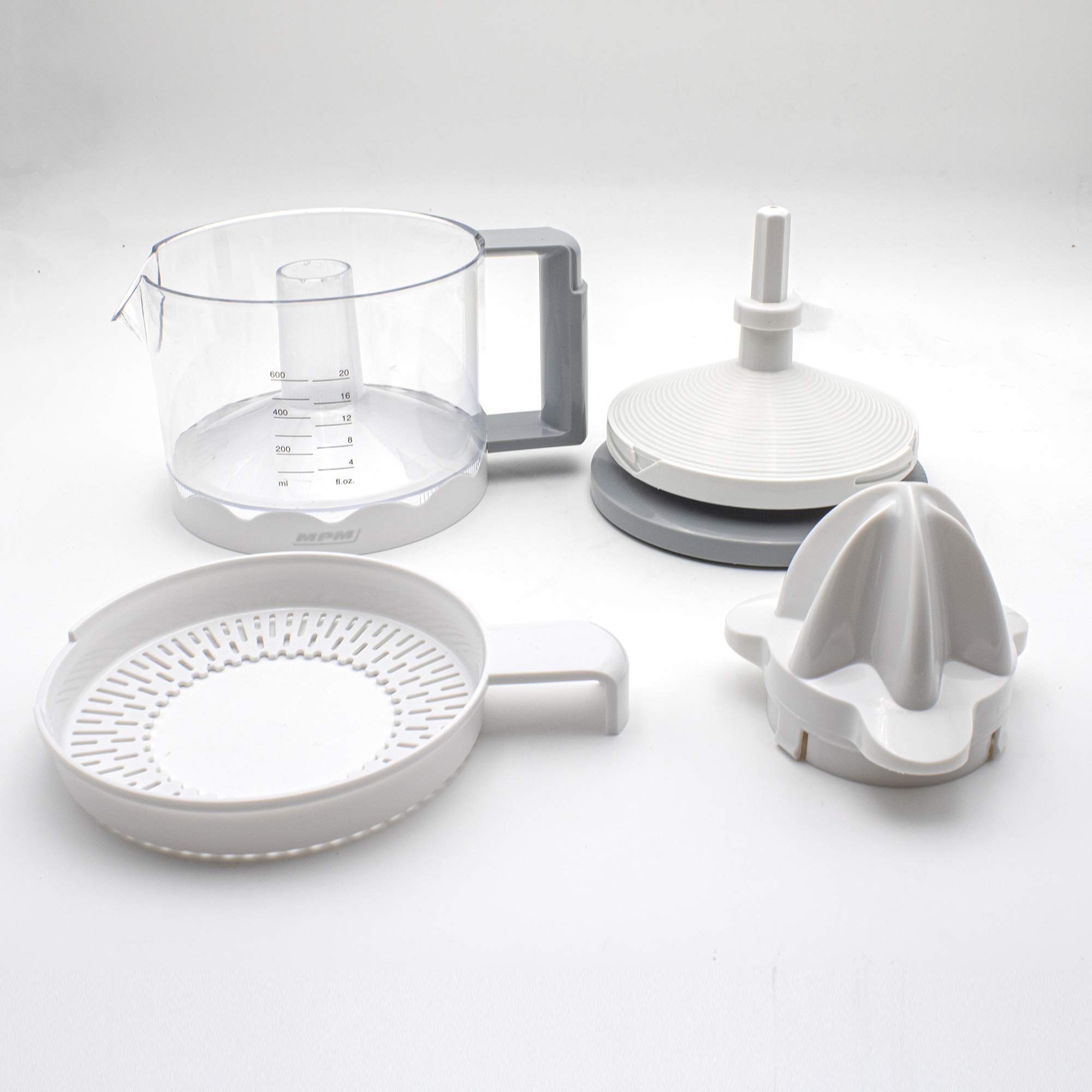 MPM MWC-02 Spremiagrumi Elettrico 600 ml Doppia Rotazione