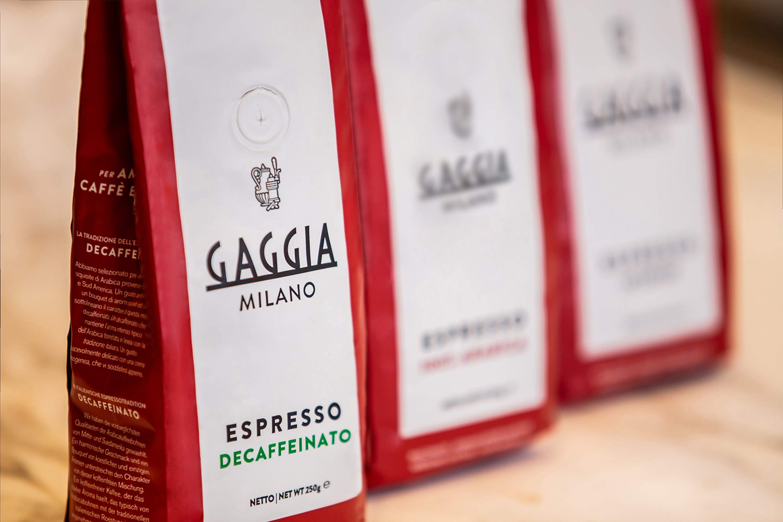 Gaggia Caffè Espresso Decaffeinato Macinato 250g