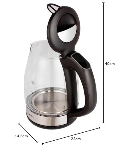 MPM MCZ-100 Bollitore Vetro 1,5 L 2200W Temperatura