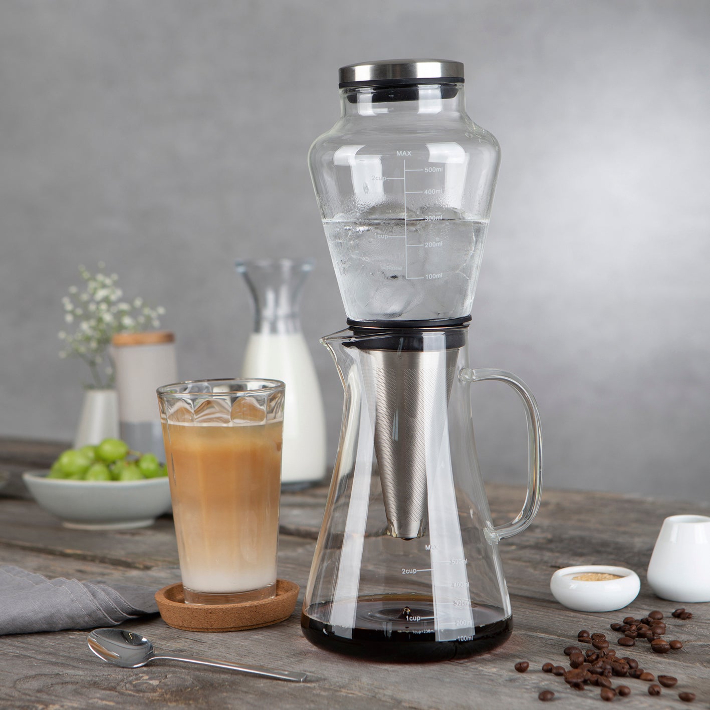 Beem Cold Brew Cold Drip caffettiera vetro 500 ml