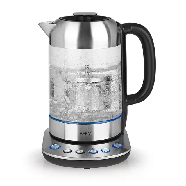 Beem Teatime II bollitore tè vetro 1,7 L con infusore