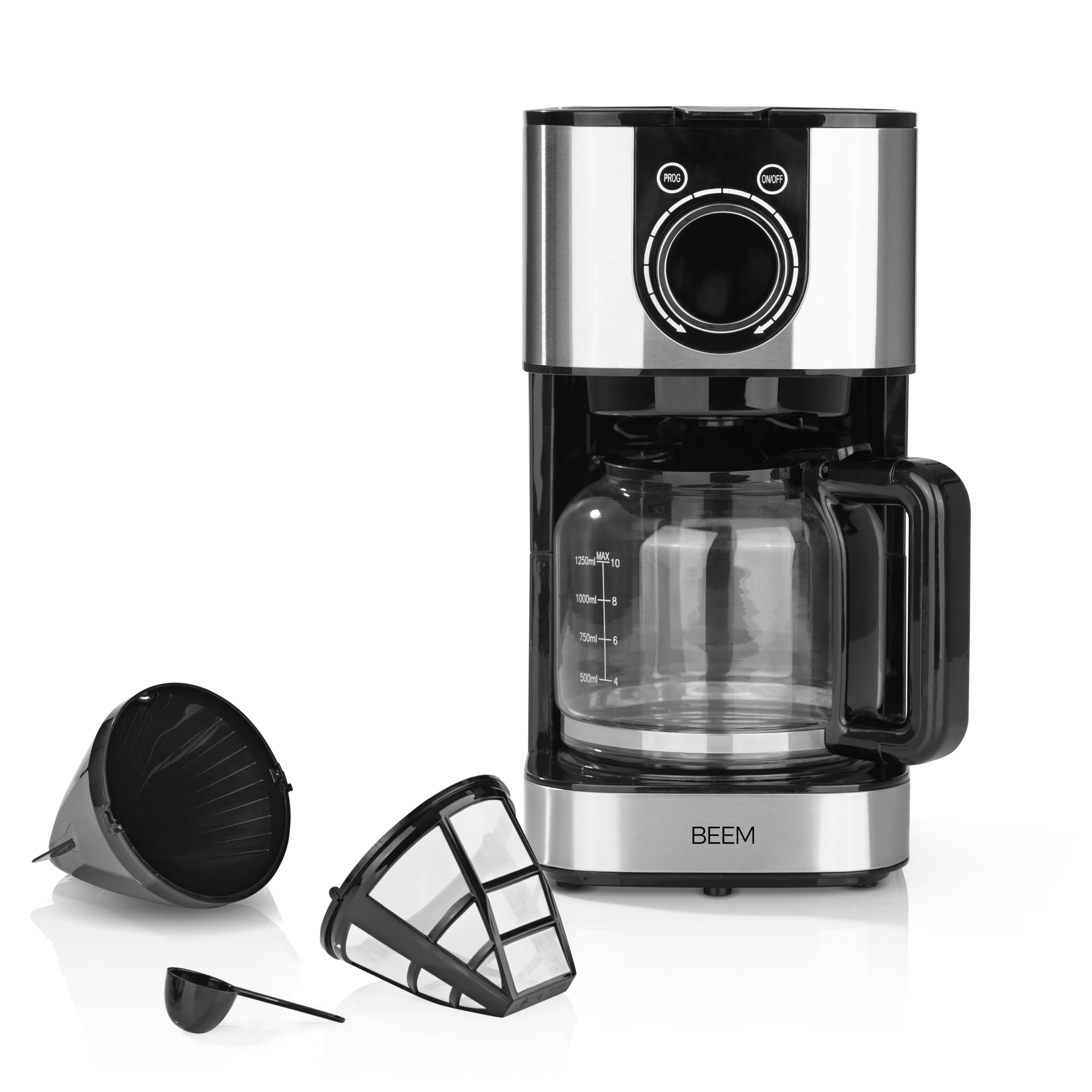 Beem Fresh-Aroma-Switch caffettiera filtro vetro 10 tazze