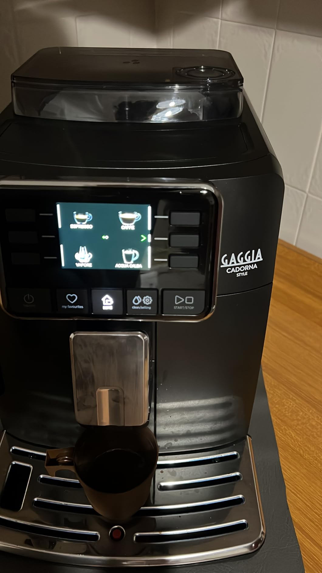 Gaggia Cadorna Style RI9600/01 automatica nera 6 bevande
