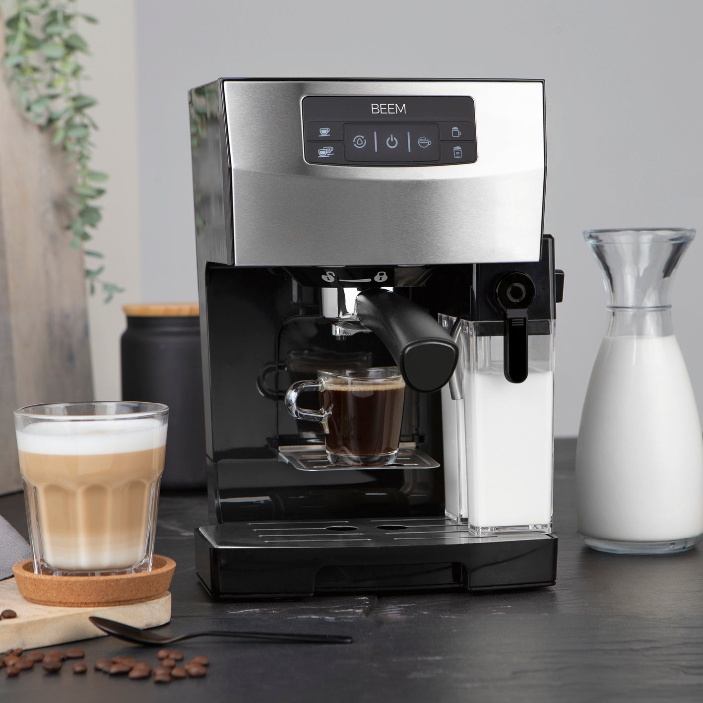 Beem Espresso-Classico II portafiltro 15 bar 1,4 L latte