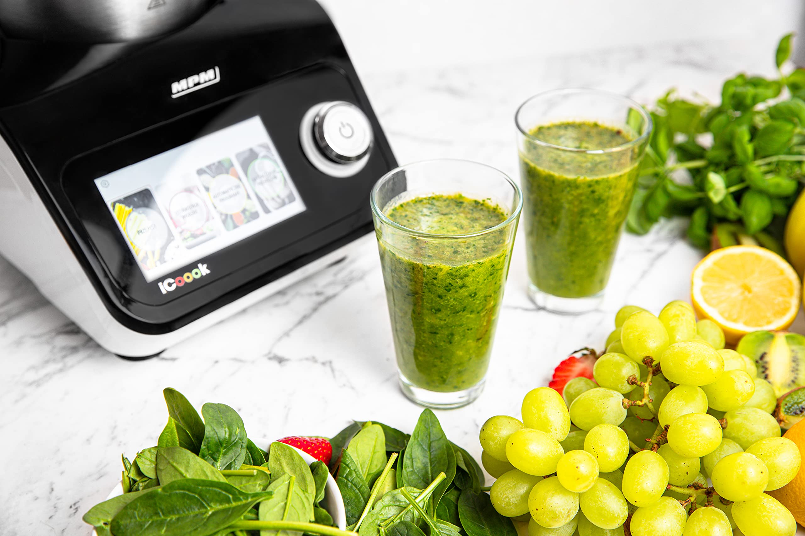 MPM iCoook MRK-18 Robot Cucina 3,5 L 12 Velocità Turbo