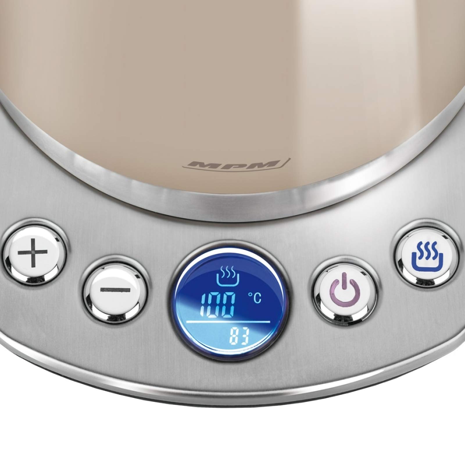 MPM MCZ-63 bollitore elettrico acciaio 1,7 L controllo temperatura