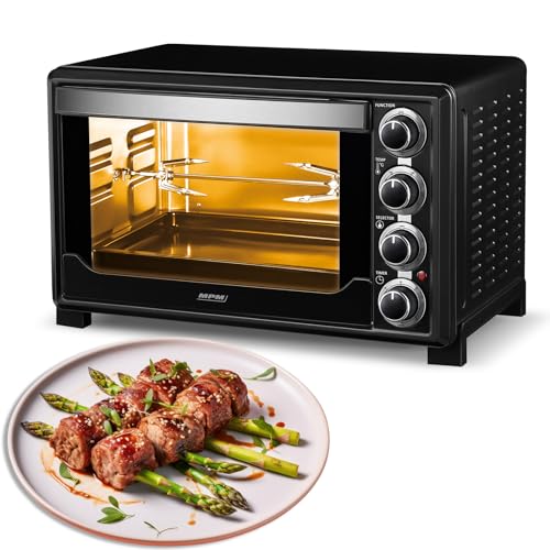 MPM MPE-05/T mini forno 32 L 1600W girarrosto nero