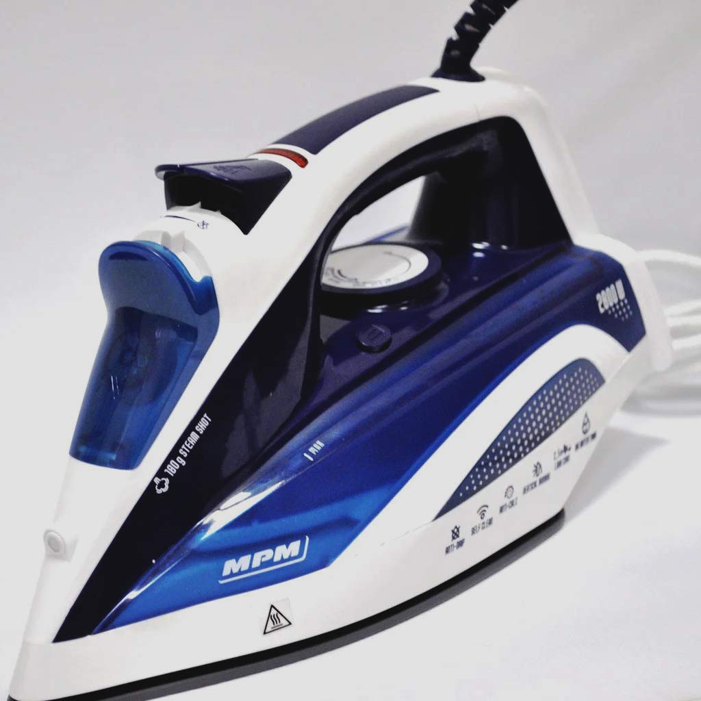 MPM MZE-21/N Ferro da Stiro a Vapore Ceramica 2800W