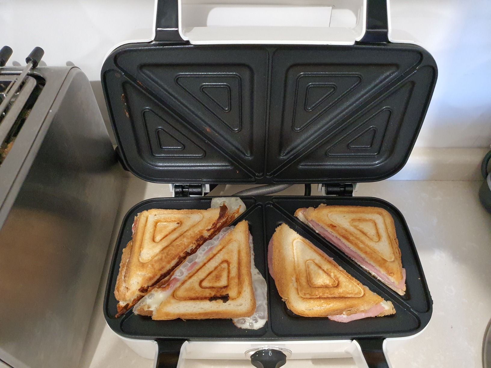 MPM MOP-33M sandwich maker 3 in 1 piastre 1200W