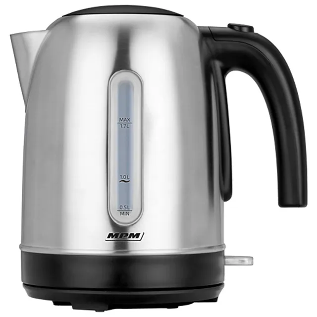MPM MCZ-102M Bollitore Acciaio 1,7 L 2200W Inox